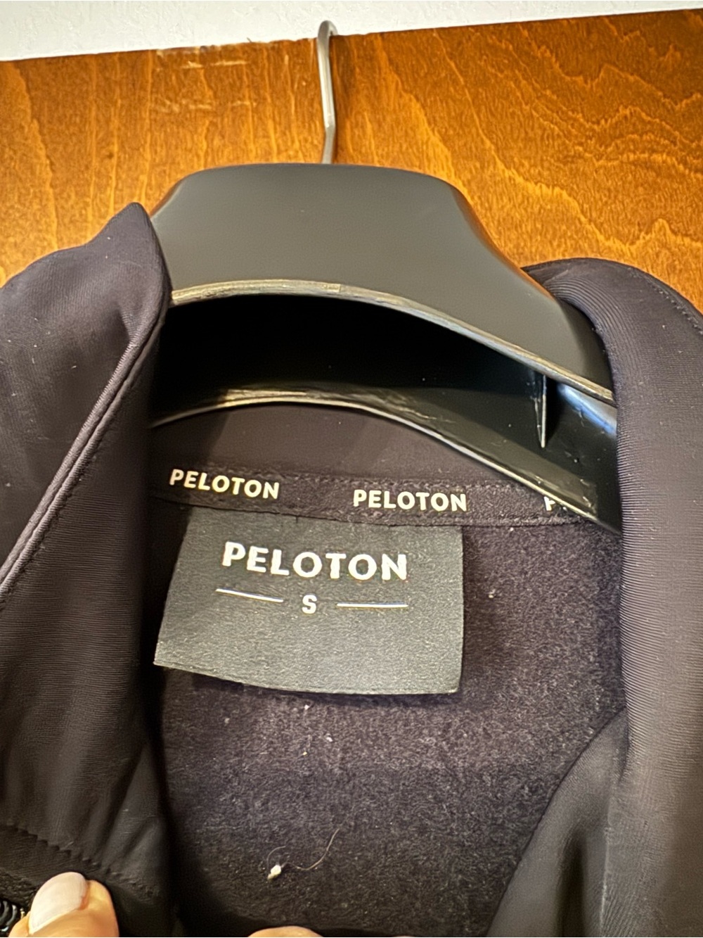 Peloton Black and White Colorblock Utility Jacket - Picture 6 of 8